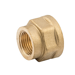 Муфта, ELSEN, Metalit, ВВ, 1/2", 3/4", латунь, переходная