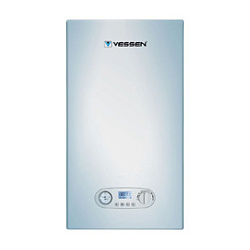 Настенный газовый двухконтурный котел VESSEN ECO 18 HM NG, мощностью 7-18 кВт, с закрытой камерой сгорания