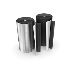Рулон, Energoflex, Black Star Duct AL, 8/1,0-12, толщина изоляции, мм-8, ширина, м-1, длина, м-12, вспененный полиэтилен с алюминиевой фольгой, цвет черный (рулон 12 м2)