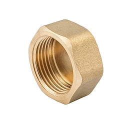 Заглушка, ELSEN, Metalit, В, 1", латунь