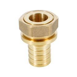 Переходник, РЕХАУ, RAUTITAN, НГ, 32-G 1", DZR латунь (MX)