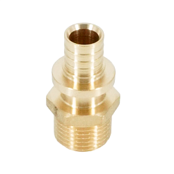 Переходник, ELSEN, Monolit, Н, 16, 1/2", латунь, CN
