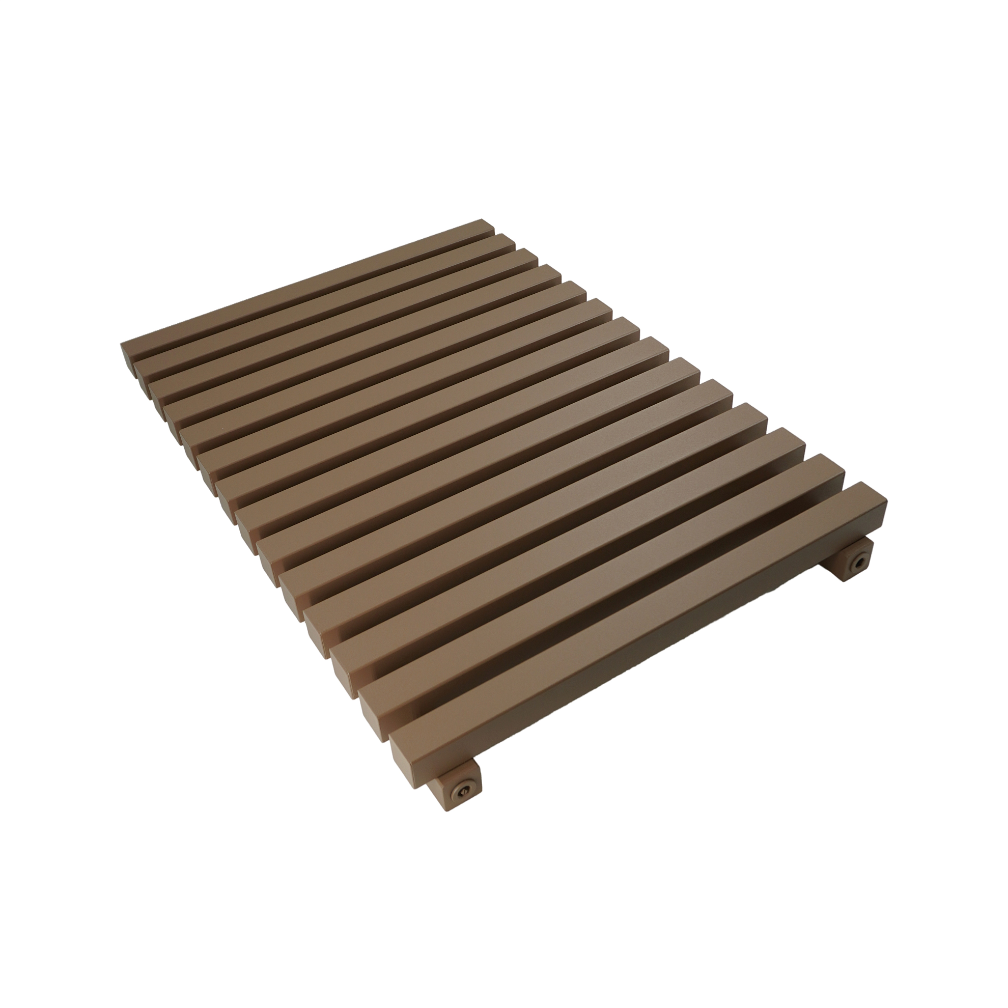 Радиатор КЗТО QUADRUM 40 V-500-14 R, цвет: 1Т183S8025 (кофейный муар), настенное исполнение, подключение: нижнее правостороннее