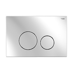 Панель смыва РЕХАУ NOVA ORB STEEL с круглыми клавишами, нержавеющая сталь, цвет нержавеющая сталь, глянцевый