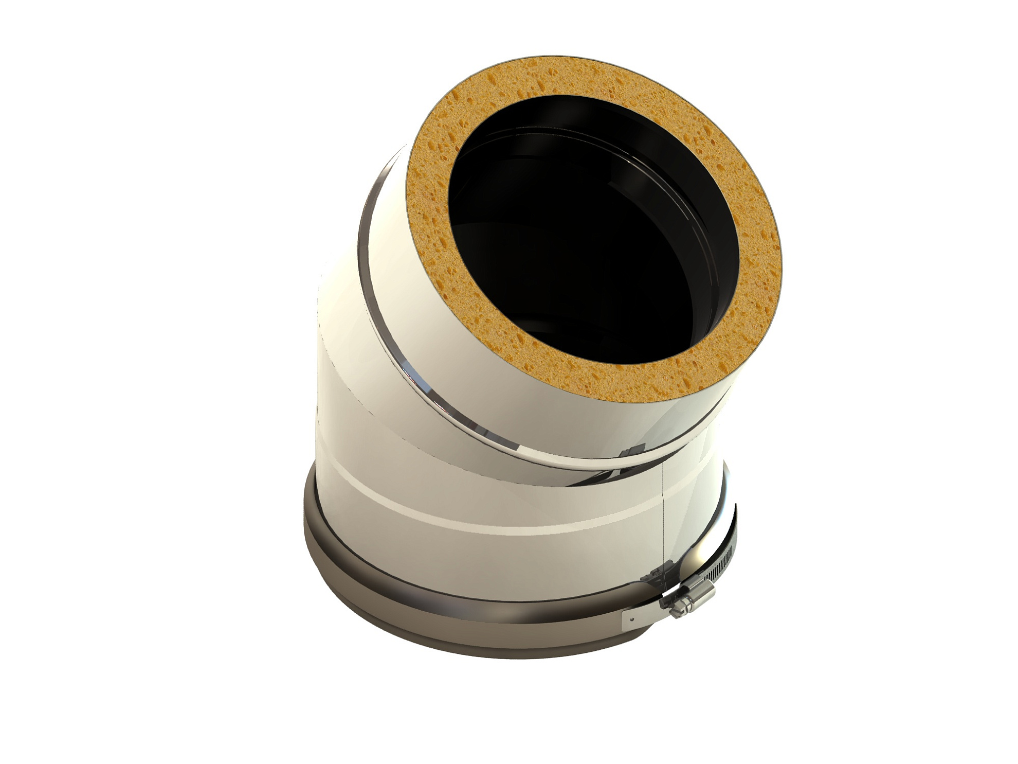 Колено 30°, Jeremias, DW-eco, диаметр, мм-180