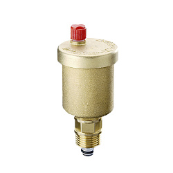 Воздухоотводчик автоматический, Oventrop, 3/8", Н, PN, бар-10, T°C -от 0 до +110, с автозапором, латунь