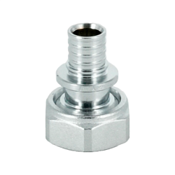 Переходник, Rehau, RAUTITAN, НГ, 16, 3/4", никелированная DZR латунь, на евроконус