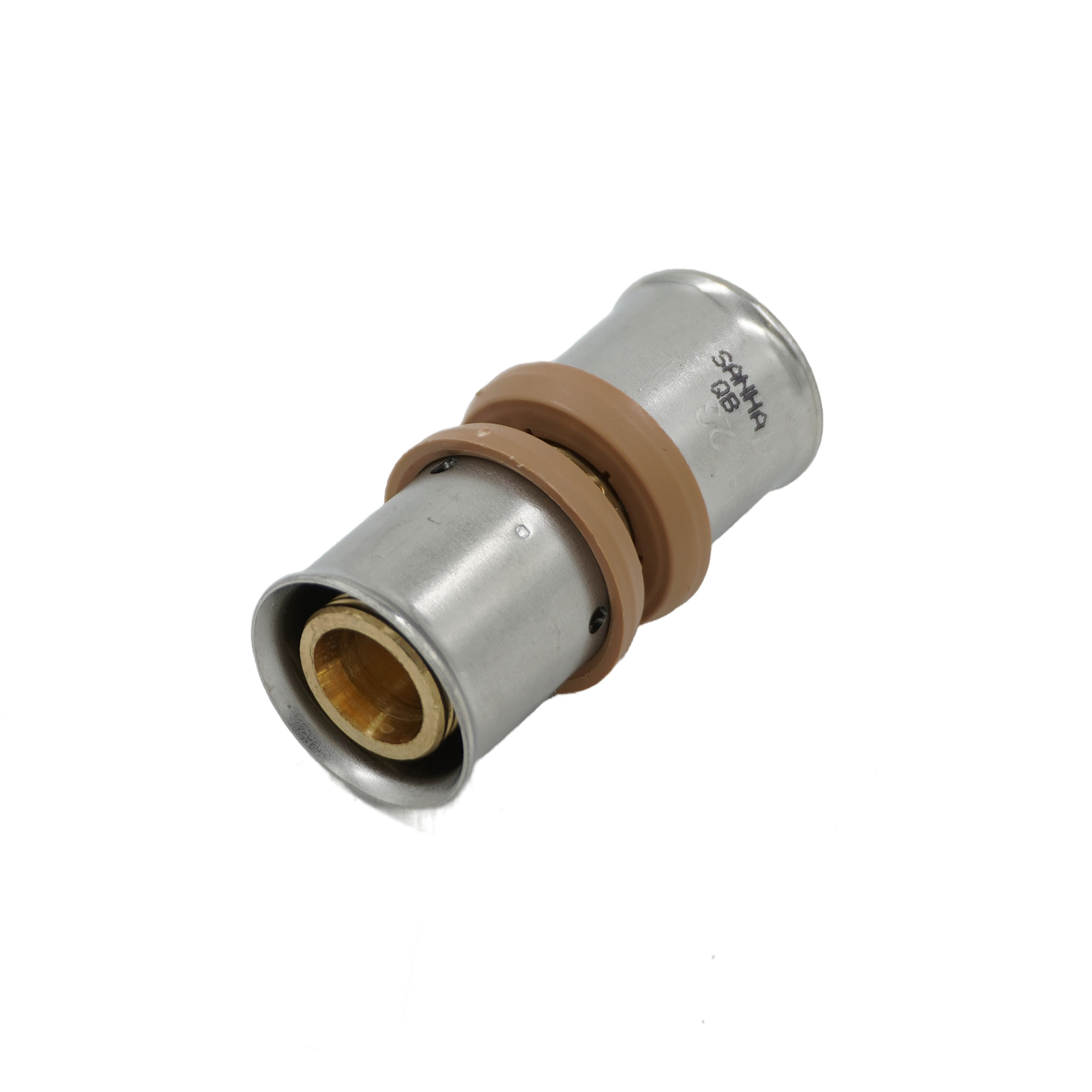 Муфта ЗАНА (SANHA)  переходная 3fit-Press 20x2,0 - 1/2" ВПр-ВР, 25270G