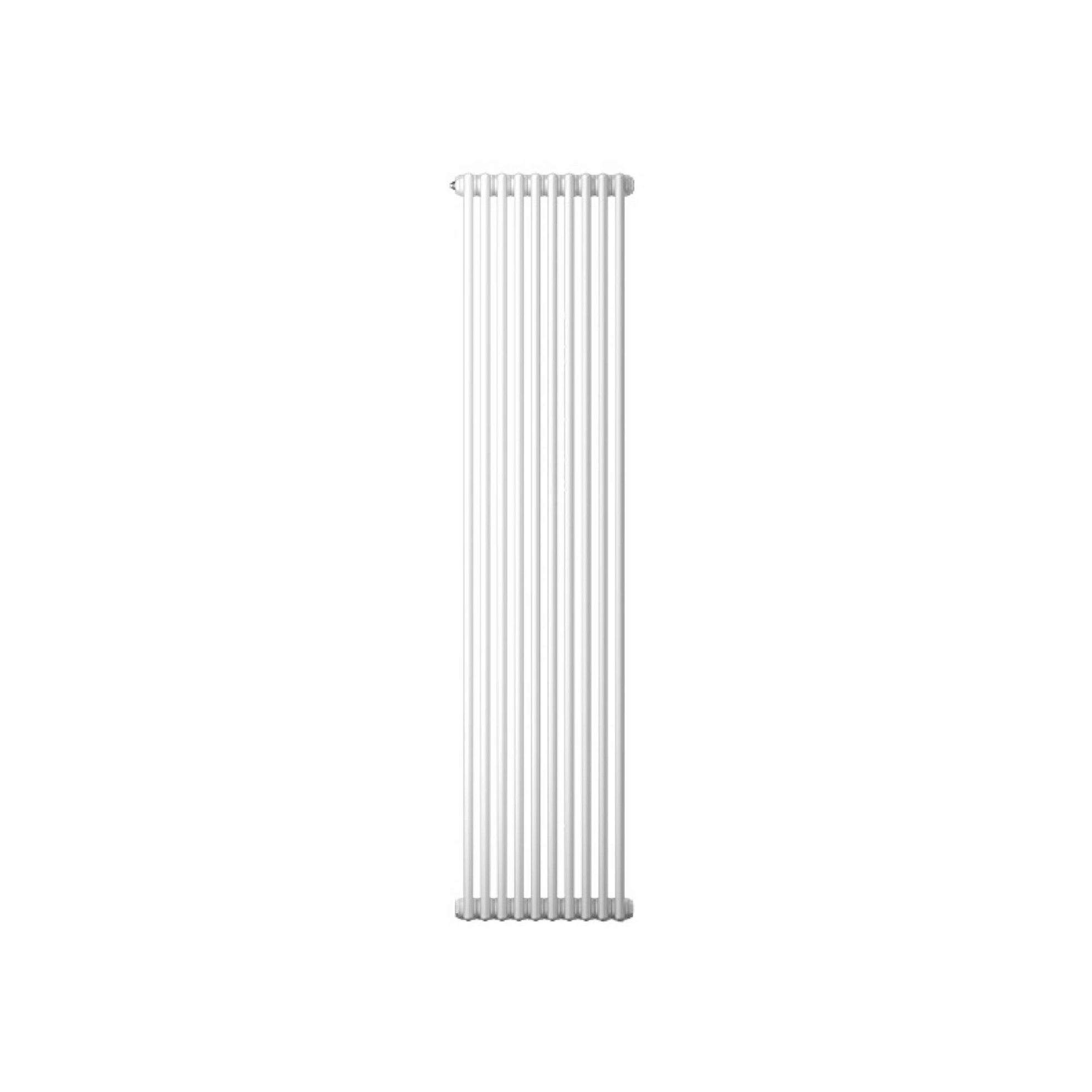 Радиатор трубчатый Zehnder Charleston, модель 3100, 8 секций, высота 1000 мм, длина 368 мм, боковое подключение (разностороннее), тип №7210, диаметр подключения 1/2", цвет: RAL 9016 (белый)