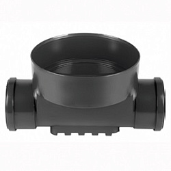 Днище колодца, Ostendorf, с уплотнением, Ø-315/160, тип 315: один вход - один выход