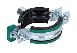 Хомут оцинкованный, Walraven, KSB2, M8/10 152-160 мм с epdm