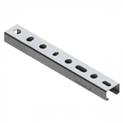 TSC Профиль монтажный Termoclip для легких нагрузок гоц. сталь, 28x18x1.2x3000 мм