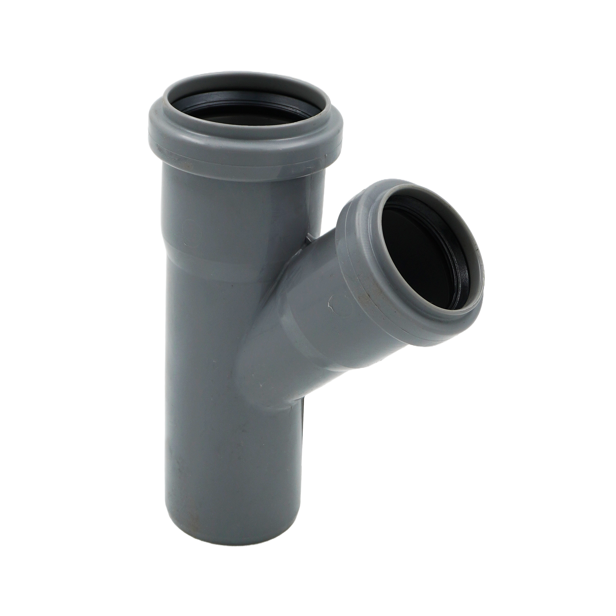 Тройник Rehau 50/40/45 НТ серая