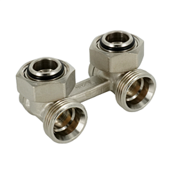 Вентиль, ELSEN, угловой H-образный, 3/4", 3/4", Н ЕК-НГ ЕК, PN, бар-10, T°C -от -10 до +120, латунь, никелированный, для отопительных приборов-с нижней подводкой