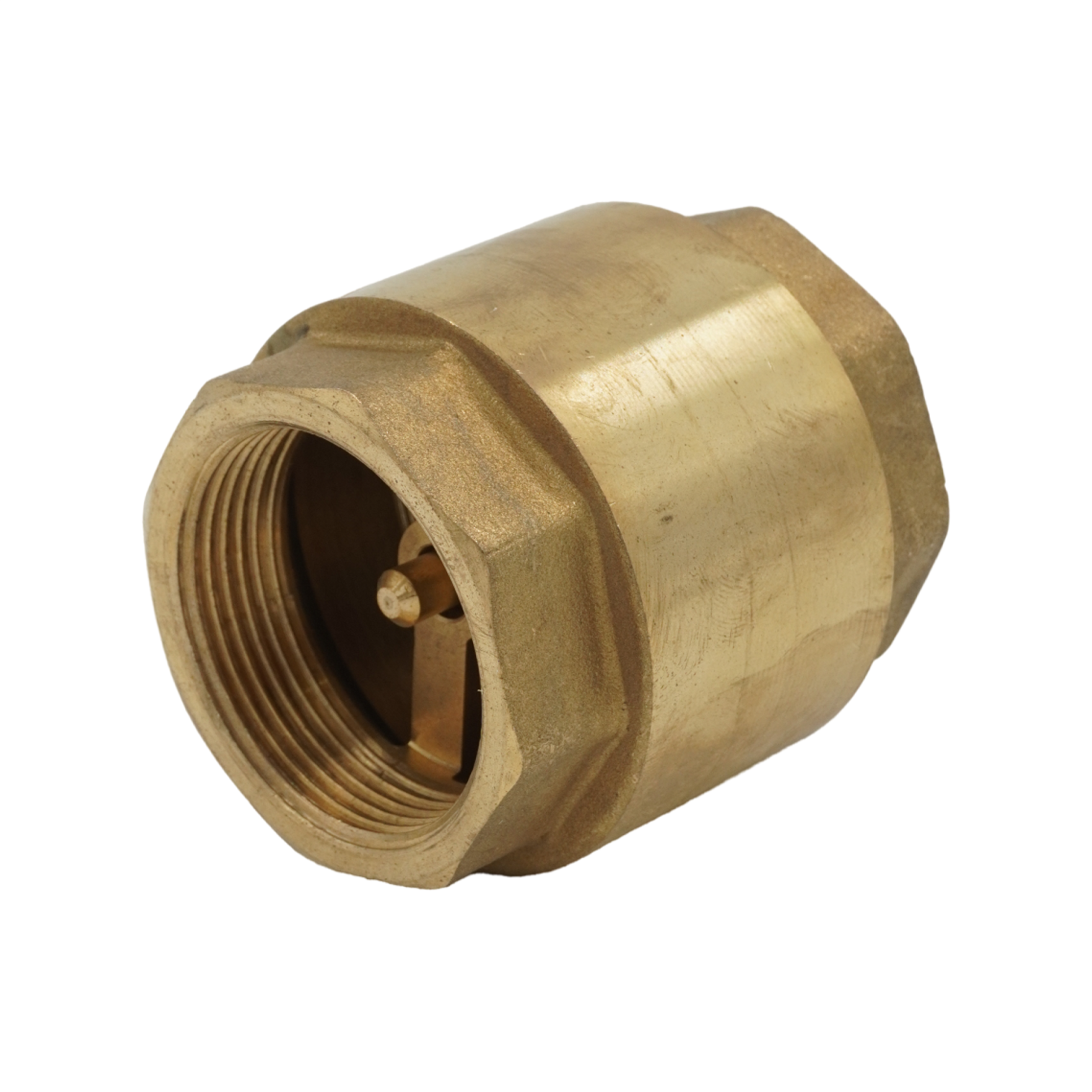 Клапан обратный, ELSEN, пружинный, универсальный, 1 1/2", ВВ, PN, бар-10, T°C -от 0 до +80, латунь, с металлическим затвором