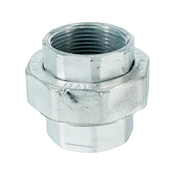 Сгон американка, ELSEN, TIN латунь, прямой, ВВ, 1 1/4", 1 1/4", уплотнение металл по металлу