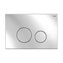 Панель смыва РЕХАУ NOVA ORB 001 с круглыми клавишами, пластик, хром, глянцевый