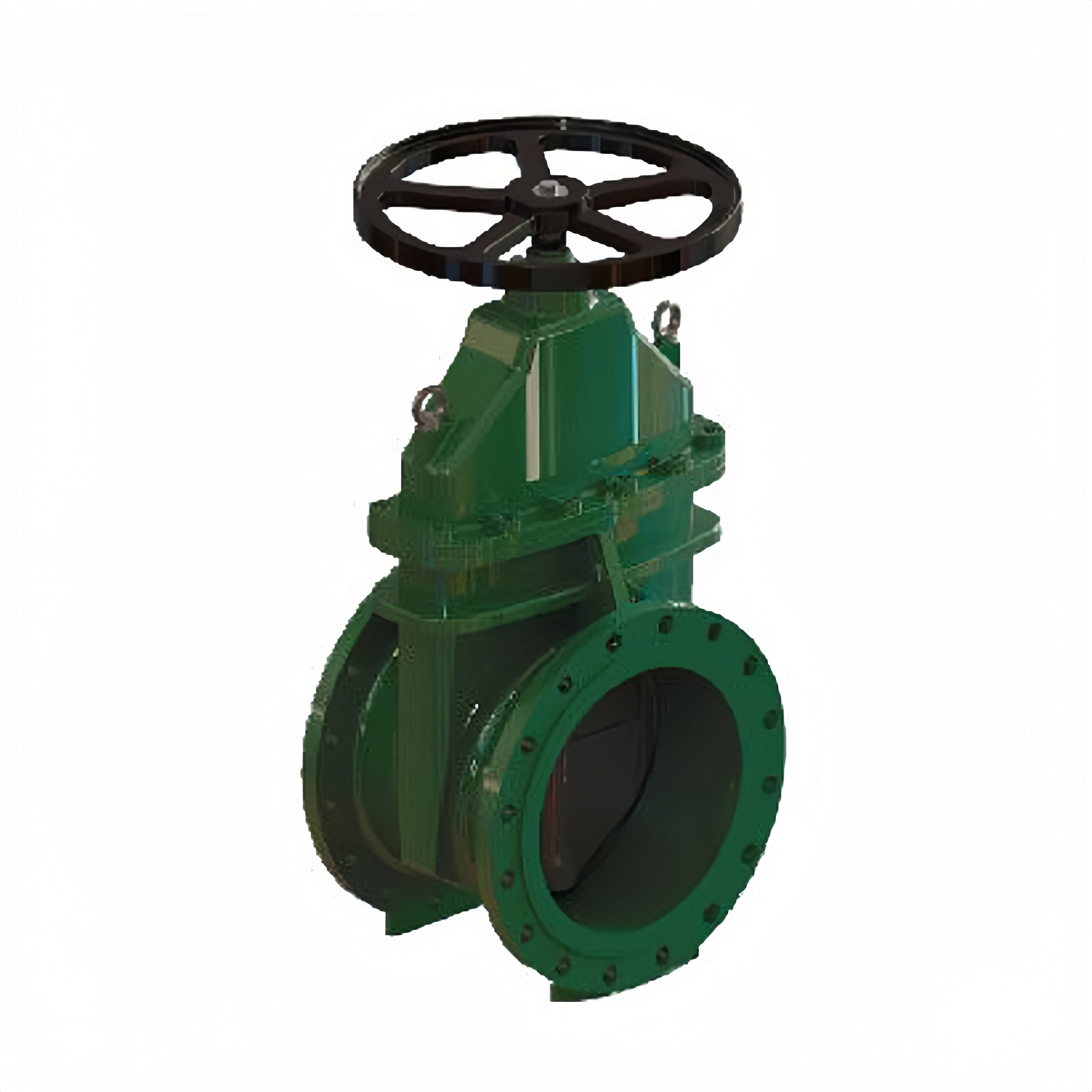 Задвижка с обрезиненным клином, Galaxy, модель 3269, DN200, PN16, корпус и клин высокопрочный чугун, шток нерж. сталь, кольцо седла бронза