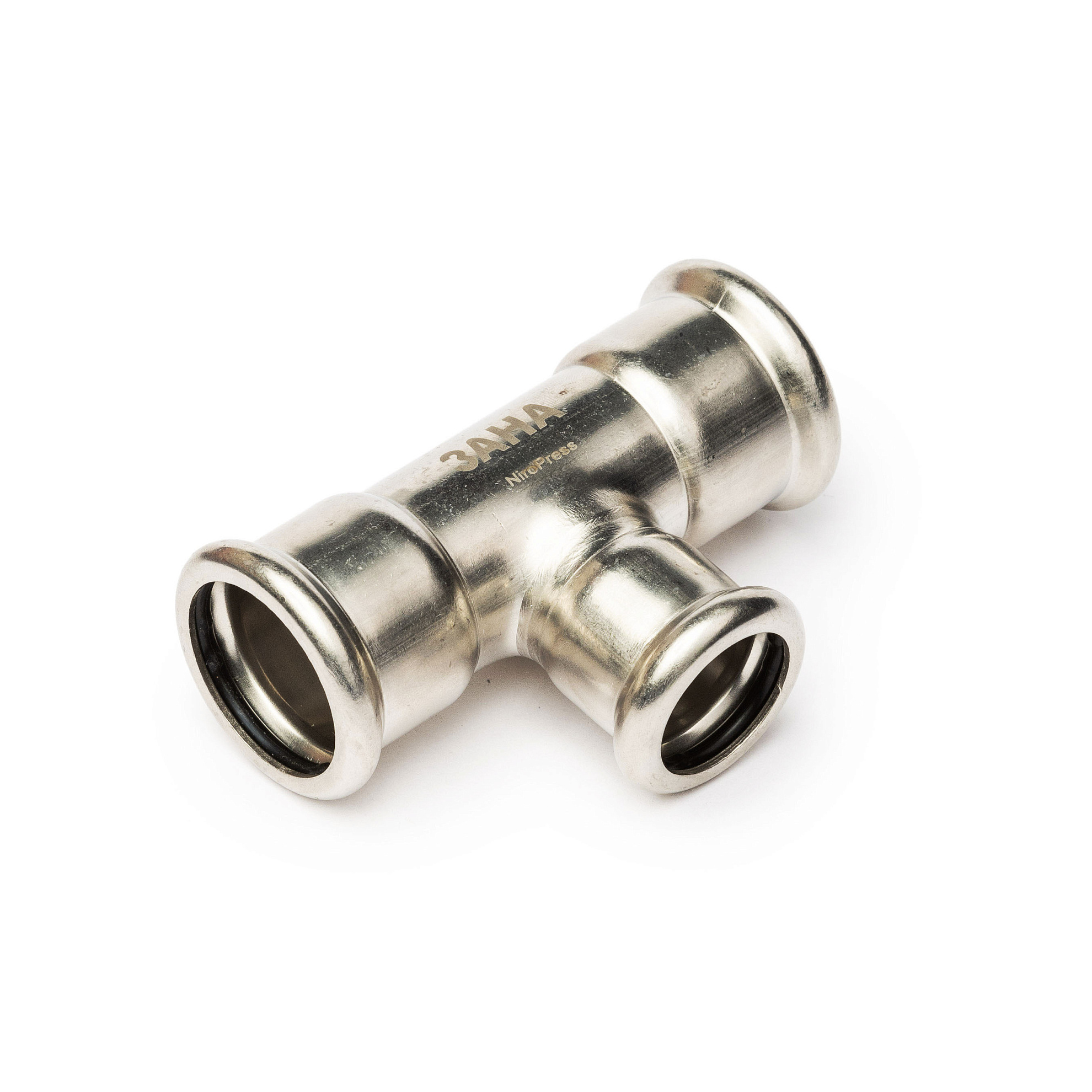 Тройник ЗАНА (SANHA)  ЗАНА (SANHA) NiroPress AISI 304L  ВПр, Dn 88,9x54x88,9