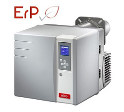 Горелка, Elco, VECTRON ErP, газовая, VG 1.105 E, 1-ступенчатые, с низкими выбросами Low NOx, газовая рампа-d3/4"-Rp3/4", пламенная голова-KN, мощностью 50-105 кВт