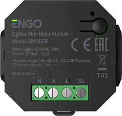 Беспроводное реле со встроенным репитером, 230В, ZigBee