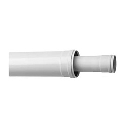 Коаксиальное удлинение, Baxi, полипропиленовое, диам. 80/125 мм, длина 1000 мм