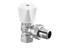 Вентиль с ручным приводом HRV, DN 20 мм, 3/4", угловой