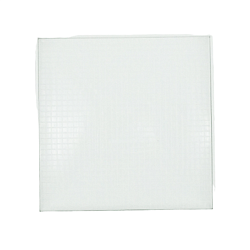 Накладка для вентилятора BETTOSERB, под плитку, цвет белый.размер 16,1х16,1см, под плитку 5,7х15,7см