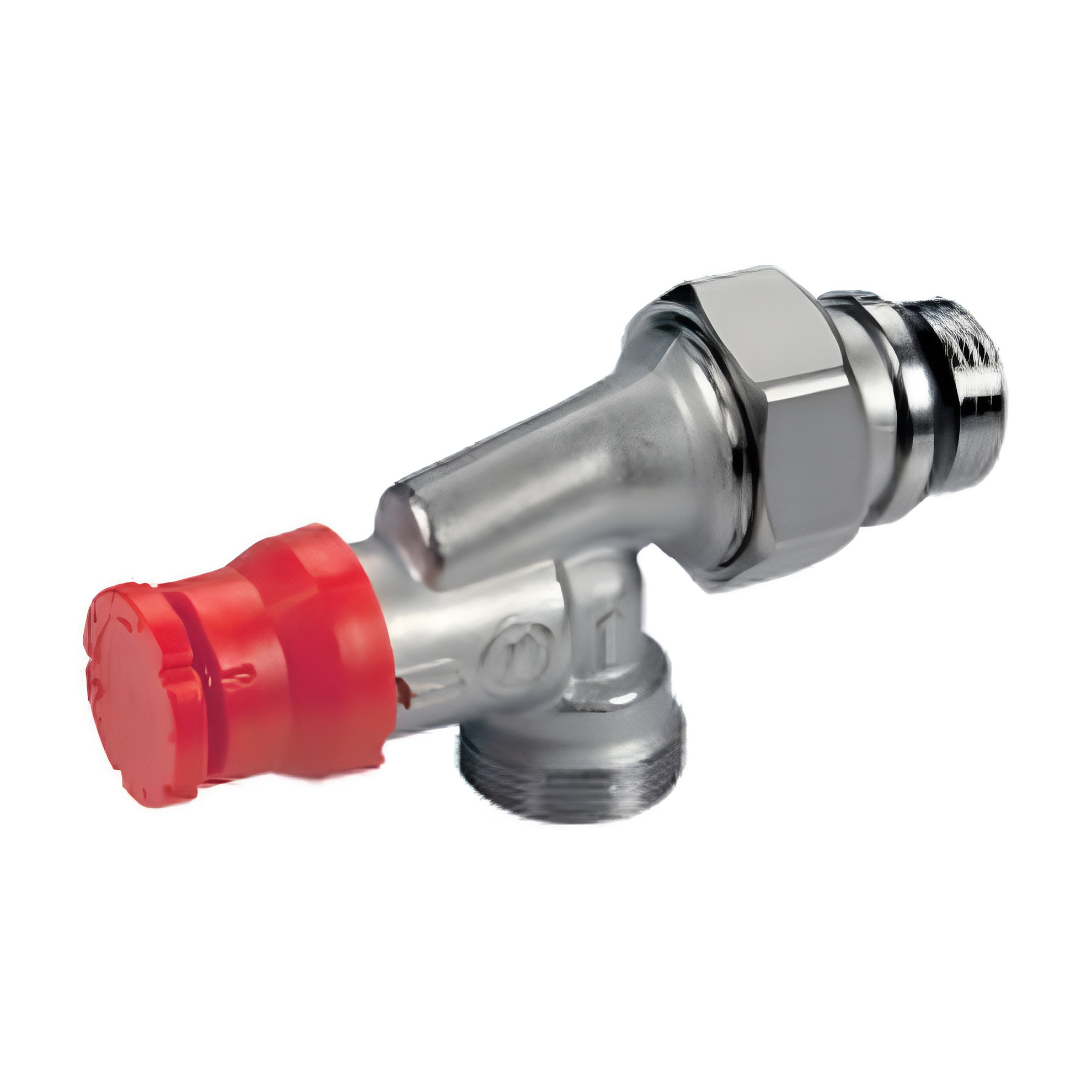 Вентили угловые осевые термостатические с преднастройкой. Серия R415PTG