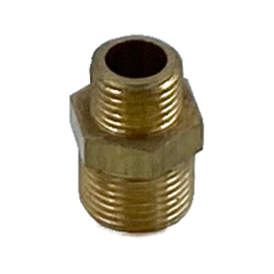 Ниппель, ELSEN, Metalit, НН, 1/4", 3/8", латунь, переходной