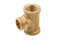 Тройник, ELSEN, Metalit, ВНВ, 1", 1", 1", латунь, равнопроходной