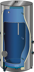 Накопительная емкость, ACV, Atlantic Corhydro 1500, объём, л-1500, эмалированная сталь