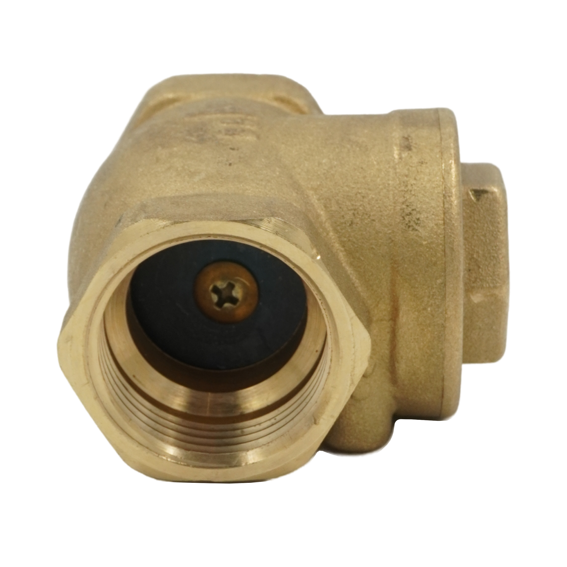 Клапан обратный, ELSEN, дисковый, горизонтальный, 1", ВВ, PN, бар-10, T°C -от 0 до +80, латунь