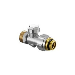 Соединение резьбовое Combi 3,  1/2" НР х 3/4" НР, запорно-присоединительный