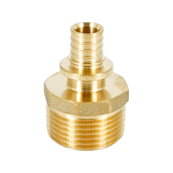 Переходник, РЕХАУ, RAUTITAN, НР, 16-R 1", DZR латунь (MX)