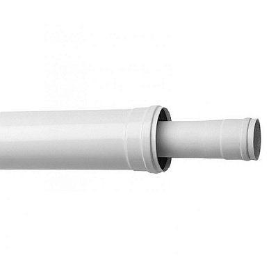 Коаксиальное удлинение полипропиленовое, диам. 110/160 мм, длина 1000 мм, HT (ст.арт.KHG714099810)