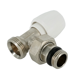 Вентиль угловой ручной 3/4 ЕК"-1/2" Н с уплотнением O-RING