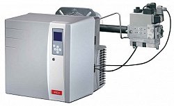Горелка, Elco, комбинированная, CB-VGL4.610 DP, двухступенчатая, газовая рампа-d327-1"1/2-Rp2", пламенная голова-KN, с пневматическим регулированием мощности