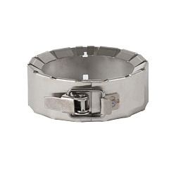 Хомут, Ostendorf, металл. страховочный на раструб НТ, 75