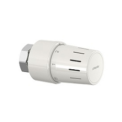 Термостатическая головка Standard TC-S3, М30х1.5, с установкой нуля, цвет белый