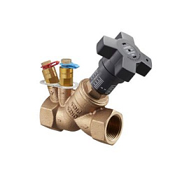 Вентиль регулирующий, Oventrop, Hydrocontrol MTR, измерительная диафрагма, DN-32, 1 1/4", ВВ, PN, бар-25, T°C -от -20 до +150, бронза, измерительная техника "classic"
