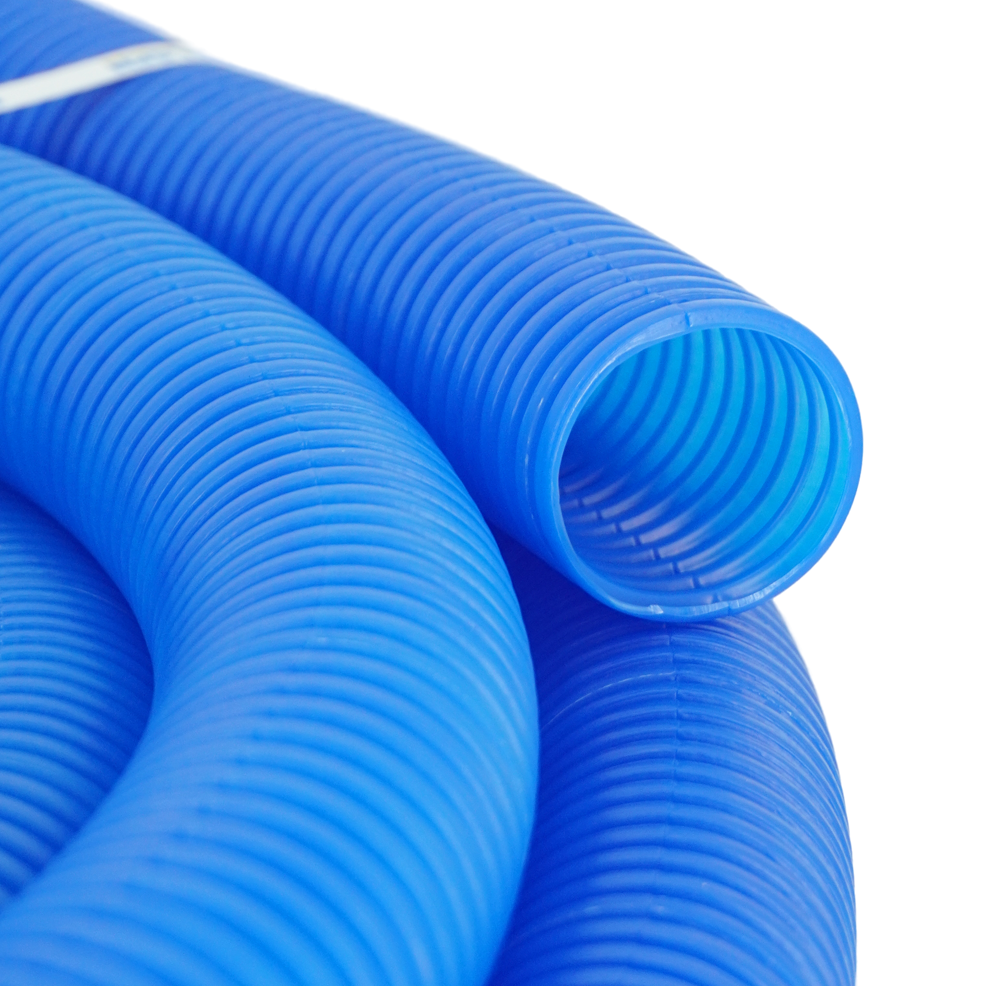 Труба гофрированная, ELSEN, FlexLight, Ø25, наружный Ø40, синяя, бухта 30 м