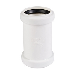 Муфта ремонтная, Ostendorf, HTUw, 40, PP (полипропилен), надвижная, цвет: белый