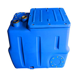 Компактная канализационная насосная станция NPWG10-13-1.1-500D, бак 450 л, 2x1.1 кВт, 3х380