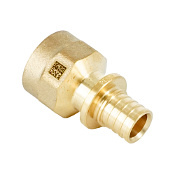 Переходник, РЕХАУ, RAUTITAN, ВР, 16-Rp 1/2", DZR латунь (MX)