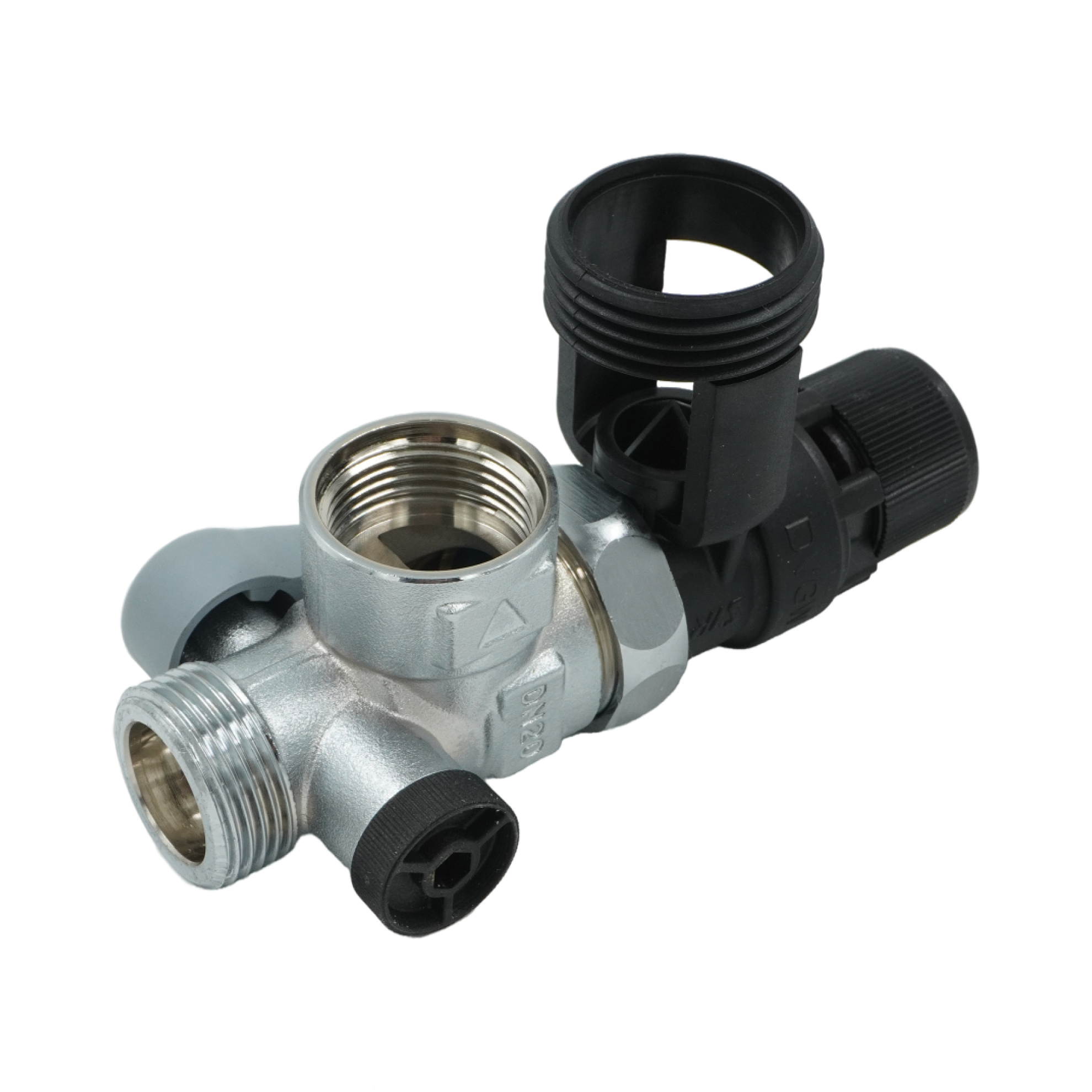 Группа безопасности водонагревателя, ELSEN, до 10 кВт, 3/4", В, давление срабатывания, бар-7, T°C -от +2 до +95