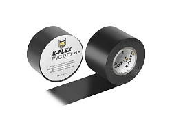 Самоклеящаяся лента ПВХ K-FLEX PVC AT 070, ширина 38 мм, длина 25 м, цвет черный