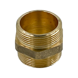 Ниппель, ELSEN, Metalit, НН, 1 1/2", 1 1/2", латунь, равнопроходной