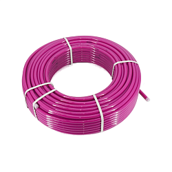 Труба, РЕХАУ, pink, отопительная, 20x2,8, бухта 120 м, PE-Xa (полиэтилен)