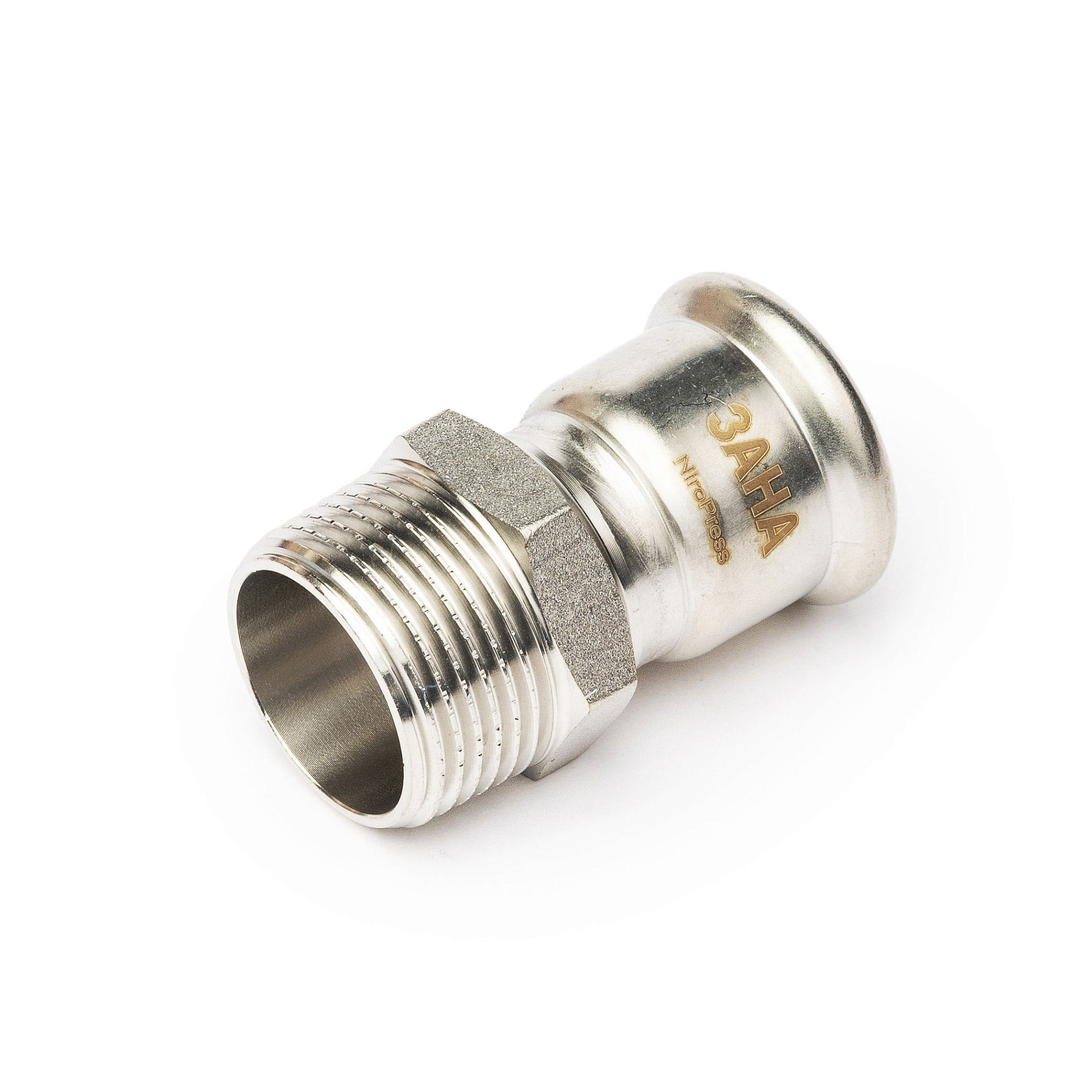 Ниппель ЗАНА (SANHA)  перех.ВПр-НР 88,9x3, нерж.сталь, 91243G